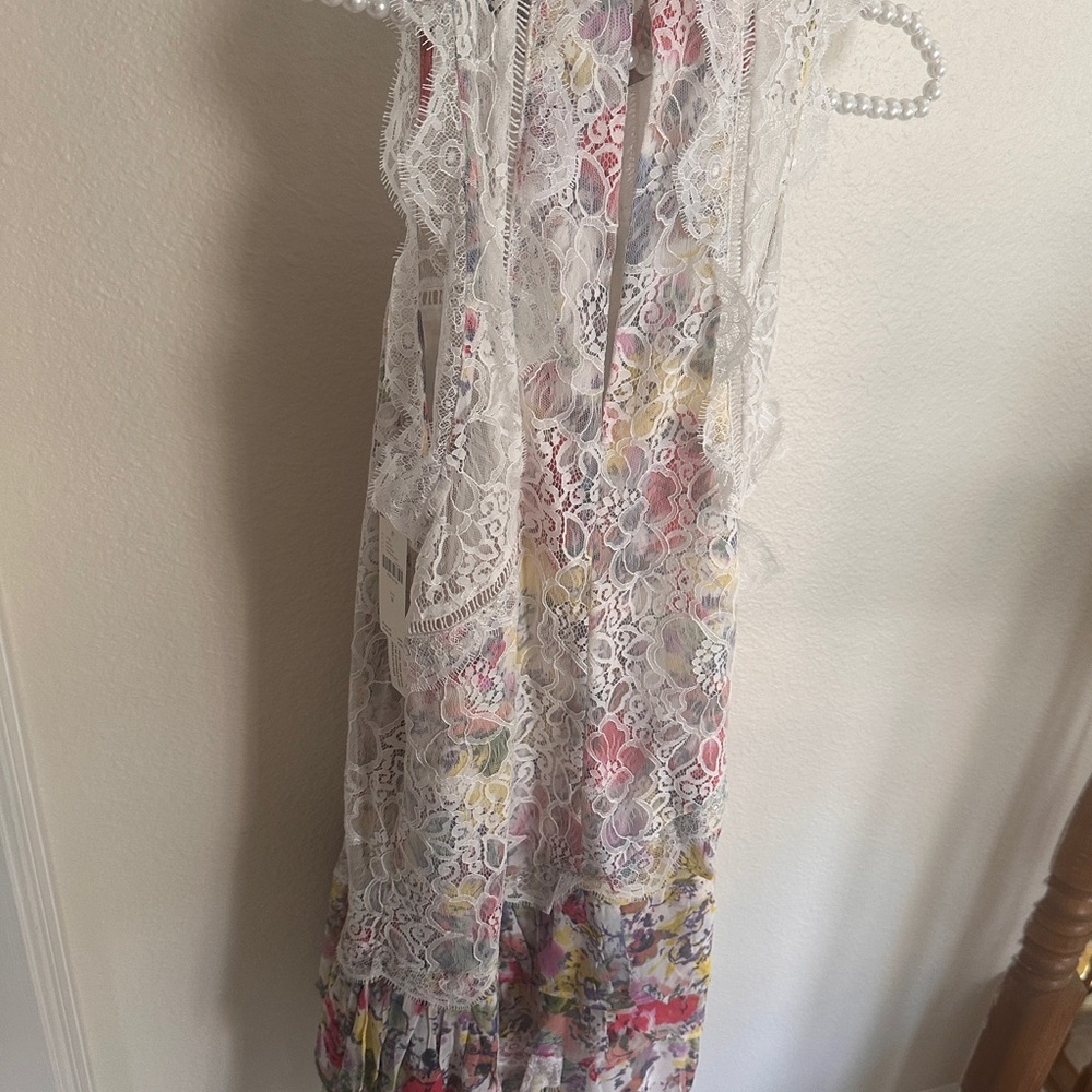 NWT Anthropologie (with Tags) Multicolor Lace Dress
